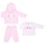 Just Too Cute Jemima Puddle Duck Velour Three Piece Set Pink