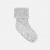 The Little Sock Company Cosy Stay On Winter Warm Non-Slip Socks Cloud Grey