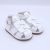 Borbotela Dina Sandal White Leather